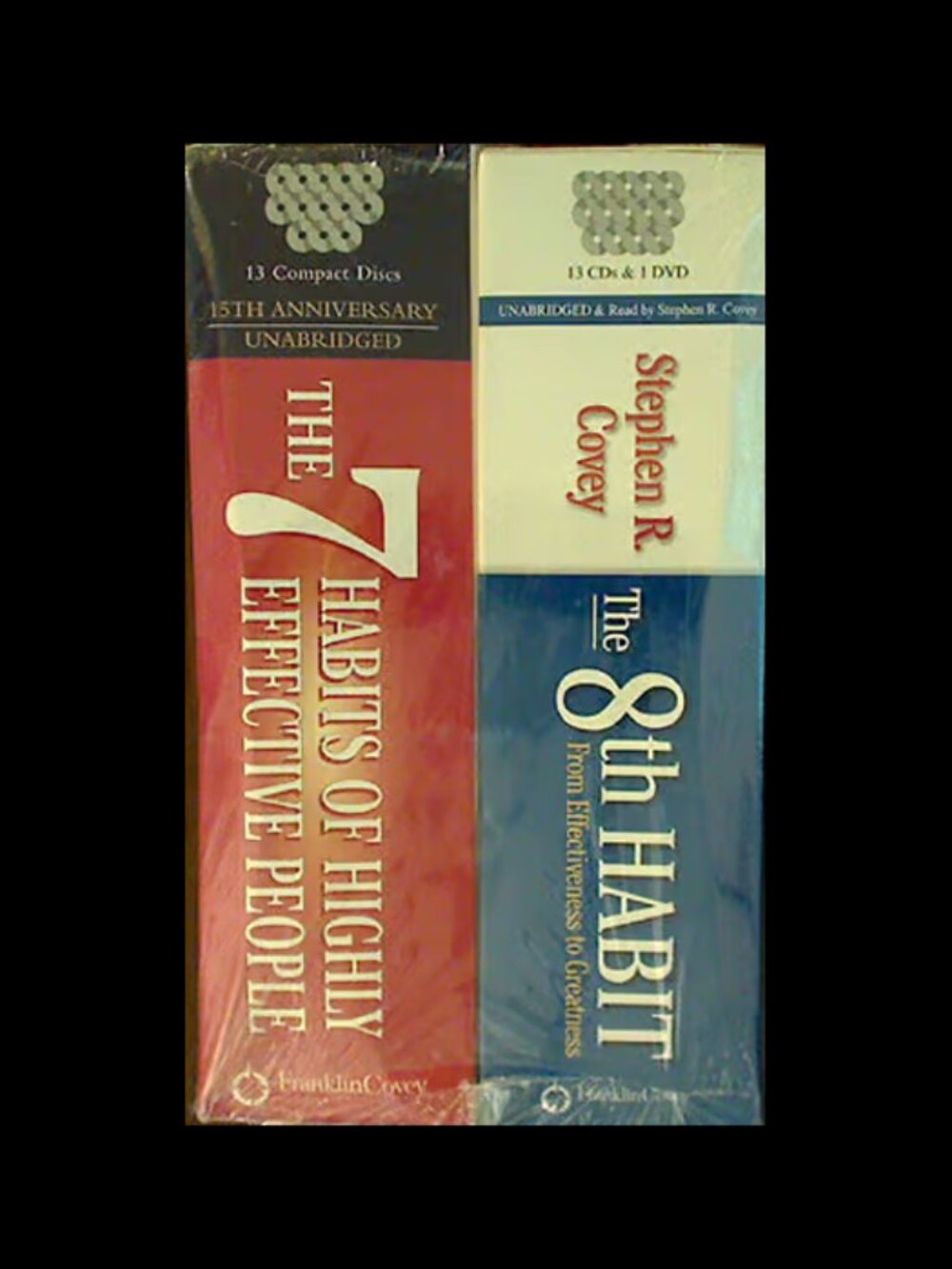 The 7 Habits of Highly Effective People 15th Anniversary Audiobook + DVD *NEW*